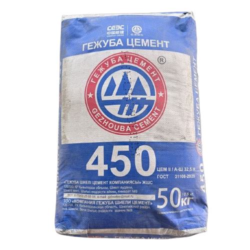 Цемент Гежуба Шиели М450 ЦЕМ II/А-Ш 32.5 Н, 50 кг
