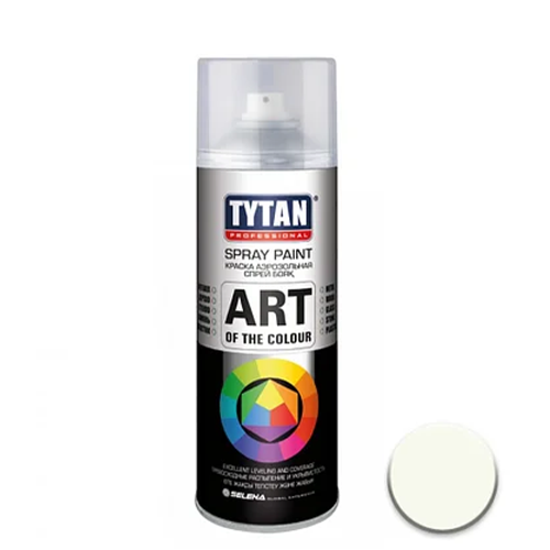 TYTAN Краска аэрозольная, белая, 400 мл