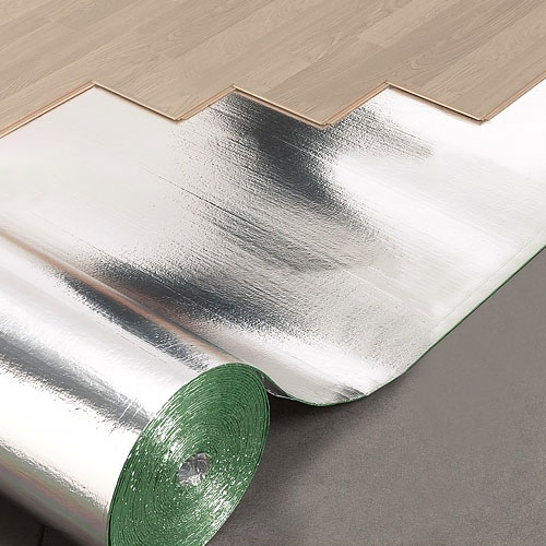 Подложка с фольгой 5мм (30 м2)