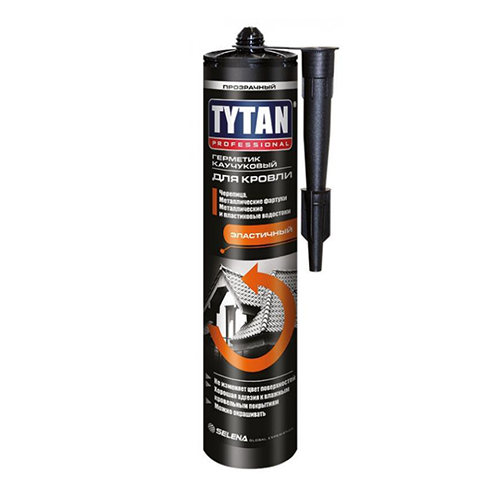 Герметик Tytan каучуковый для кровли черный