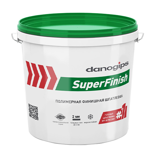 Шпатлевка полимерная Danogips Sheetrock (Шитрок), 28 кг/17л