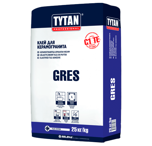 TYTAN GRES Клей Для Керамогранита 25 кг