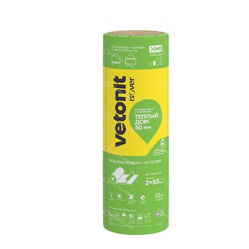 Vetonit ISOVER Стекловата Теплый Дом (13,4 м2)
