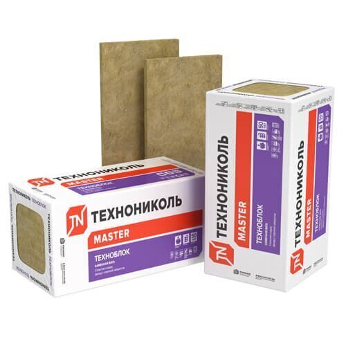 Минплита ТехноНиколь Техноблок Стандарт 50 мм , 5,76 м 2
