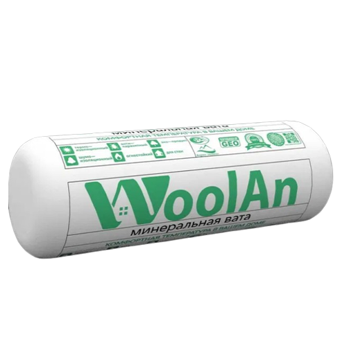 Минеральная вата Woolan (без фольги) 12 м2